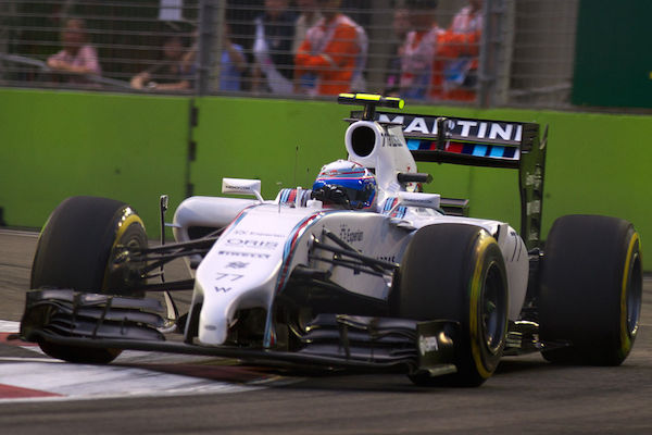 F1 Pilot Bottas Williams Martini